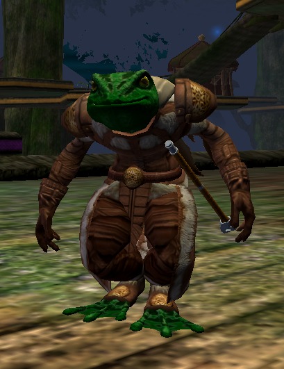 Froglok wizard from Everquest 2