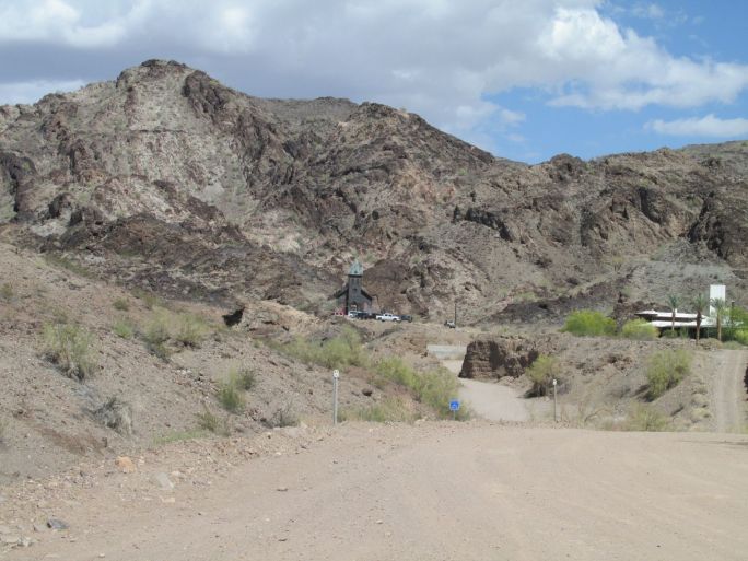 entrance to The Desert Bar