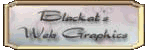 decorative gold rimmed button that says Blackat's Web Graphics