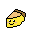 slice of lemon pie with eyes that blink